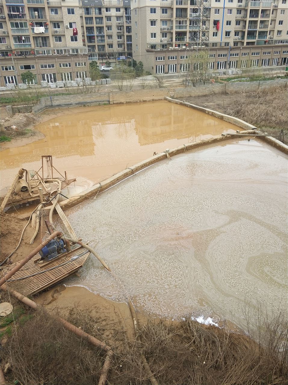 盐都沉淀池淤泥清理-厂区废水池淤泥清淤